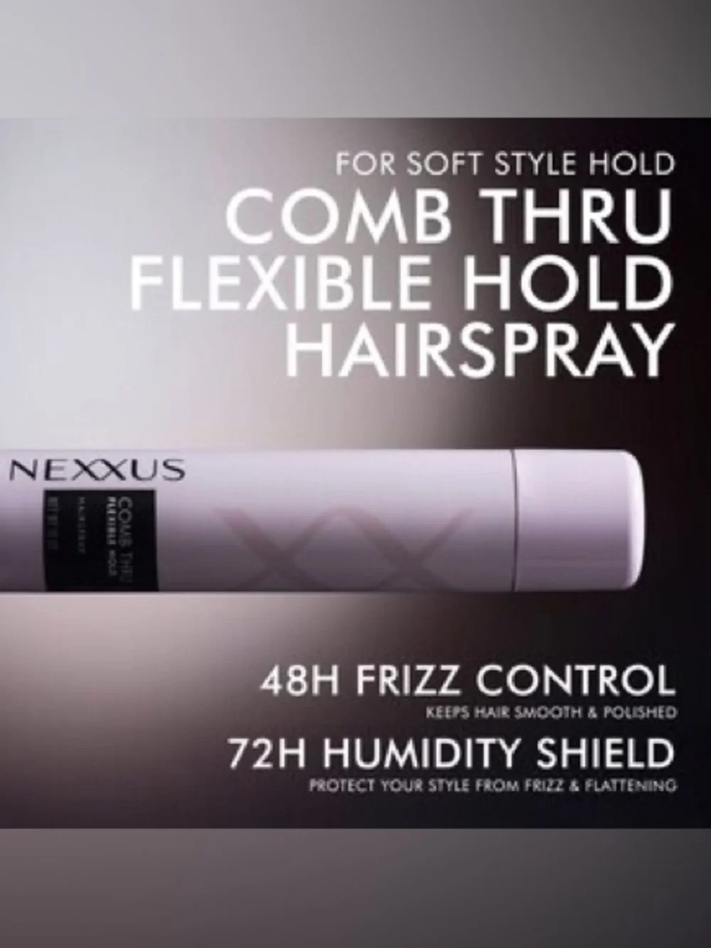 3/$30 🌸 NEW Full Size Nexxus Comb Thru Flexible Hold Hairspray 9 oz